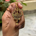 Spiritual Necklace Shiva Trishul damaru Necklace